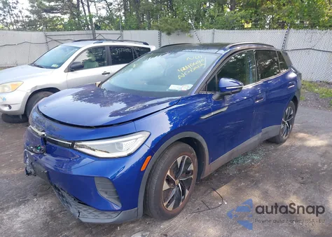 2021 Volkswagen Id.4 Pro S z USA, uszkodzony, nr VIN WVGTMPE23MP042496